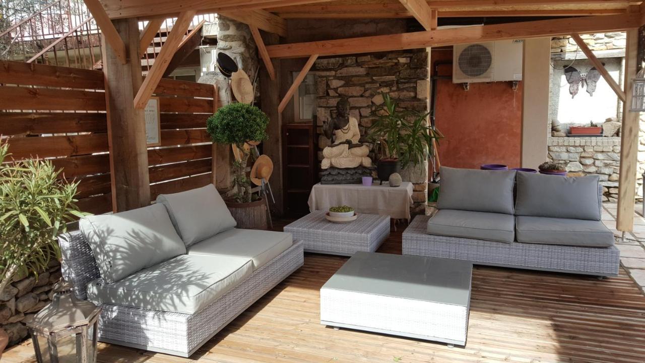 Chambre L'Orchidée Vallon-Pont-dʼArc Exterior foto